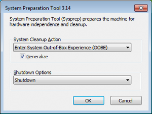 Windows 7 sysprep