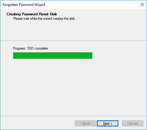 Password Reset Disk